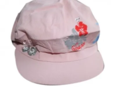 Casquette ornée de motif fantaisie