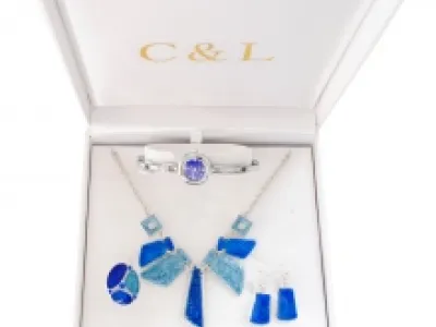 Coffret cadeau orné de résines pour femme