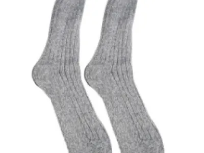 Chaussettes pur coton homme