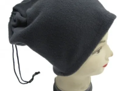 Bonnet polaire mixte avec lien à serrer