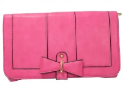 Pochette chic avec noeud devant
