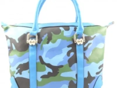 Sac à main imprimé camouflage