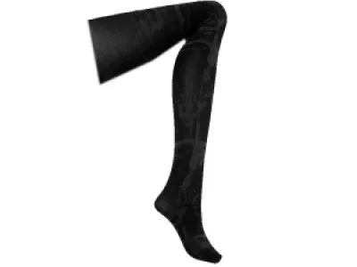 Collants voiles tâchetés 