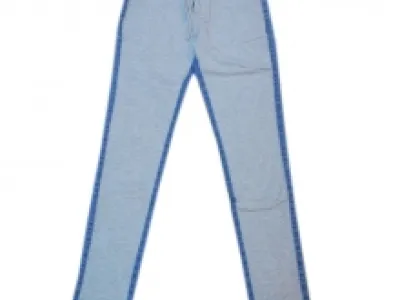 Jean jogging avec lien à nouer
