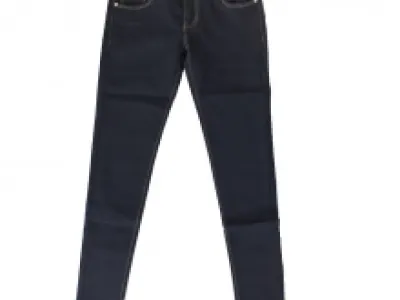Jeans slim bleu foncé en vogue