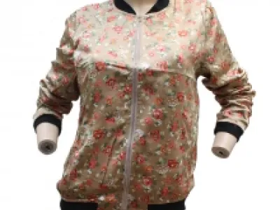 Gilet sublime imprimé fleuri