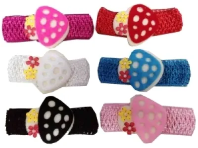 Bandeau enfant avec motif champignon