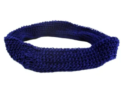 Écharpe tube en grosse maille