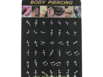 Piercing barbell fantaisie