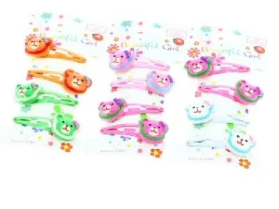 Pince clip avec motif Ourson