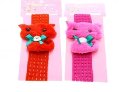 Bandeau élastiqué avec motif peluche pour enfant