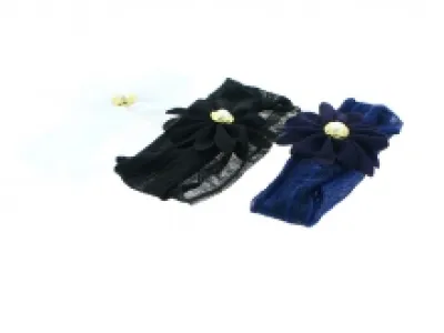 Bandeau orné d'une fleur à perle