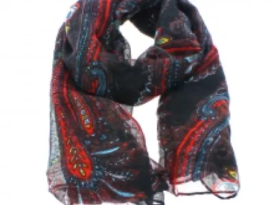 Echarpe avec motif fantaisie