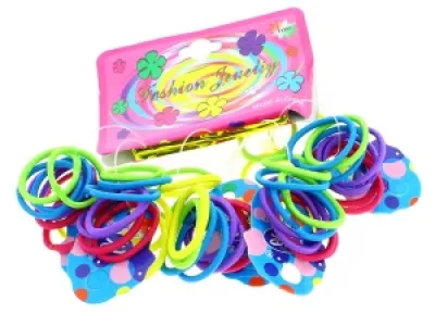Élastique fluo pour cheveux