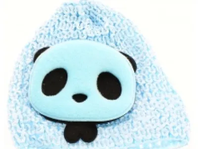 Bonnet bébé avec motif Panda
