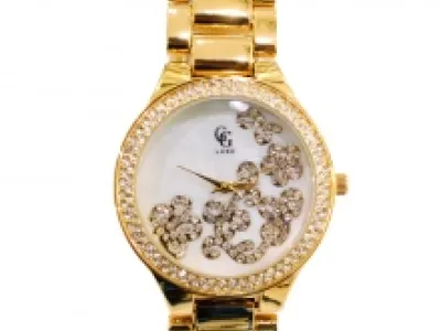 Montre bijou femme ornée de motif fantaisie
