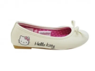 Ballerines Hello Kitty avec nœud dessus