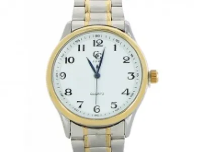 Montre en métal pour homme avec graduation