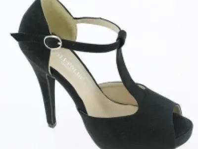 Escarpins noirs très classe avec bride Salomé