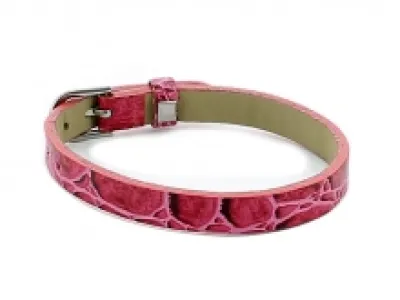 Bracelet ceinture croco