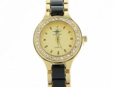 Montre bijou sertie de strass pour femme
