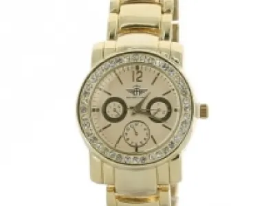 Montre bijou femme parée de strass