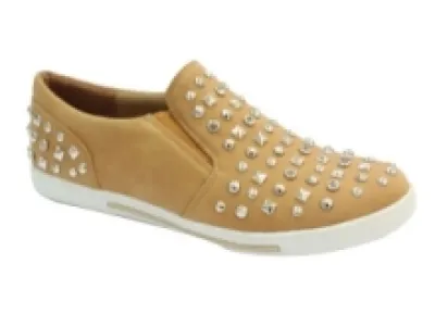 Mocassins cloutés femme
