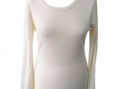 Pull femme avec col rond
