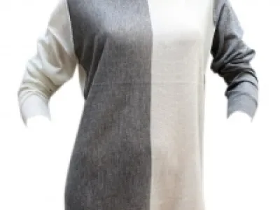 Pull splendide en deux tons