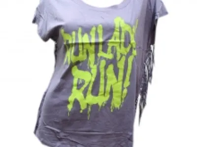 T-shirt à franges avec manches chauve-souris
