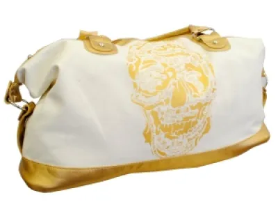 Sac à main imprimé tête de mort