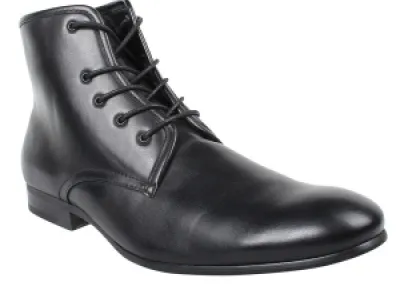 Bottines homme avec lacet devant