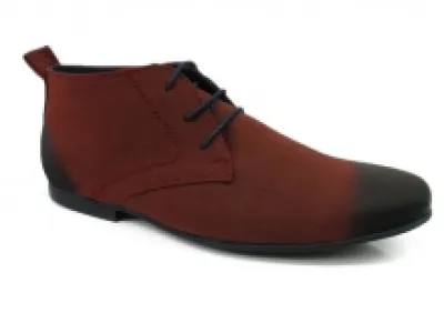 Bottines avec lacets homme