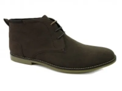 Bottines homme à bout rond
