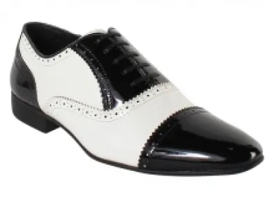 Derby bordées de perforation pour homme