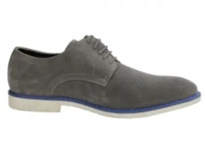 Chaussures de ville homme perforée avec lacet