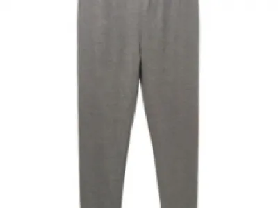 Pantalon à taille élastiquée simple