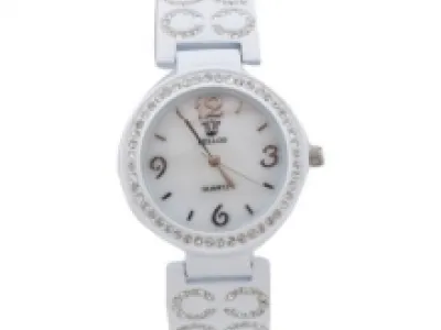 Montre bijou femme décorée de strass