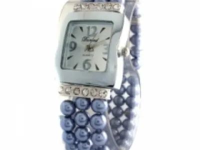 Montre femme bracelet en perles