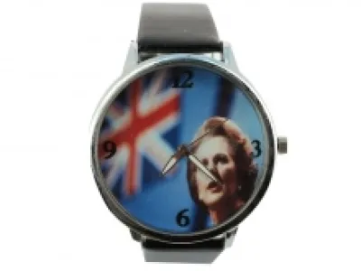Montre bracelet imprimée MARGARET THATCHER 