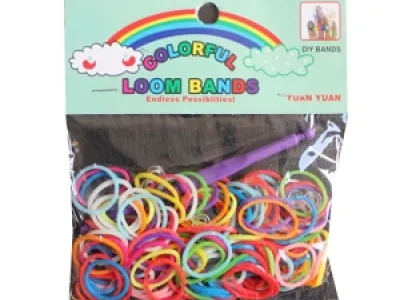 Élastique multicolore pour bracelet personnalisé 