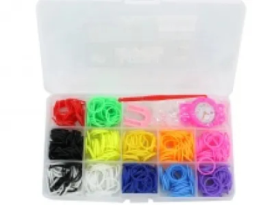 Kit d’élastiques à tisser avec montre