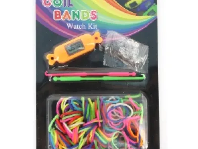Kit de montre à bracelet élastique à tisser