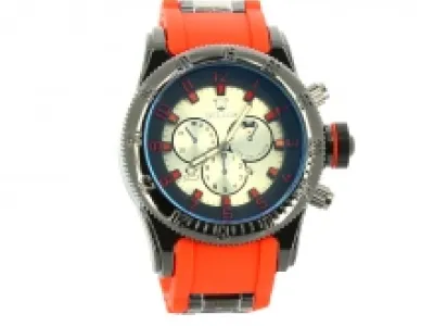 Montre en metal pour homme avec chronographes