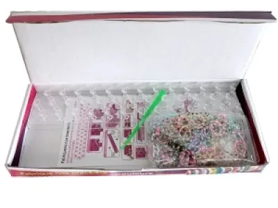 Adorable kit d’élastiques multicolores à tisser