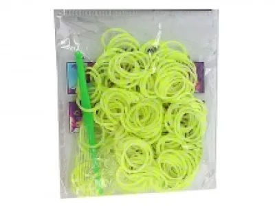 Élastiques bicolores tendances pour bracelets