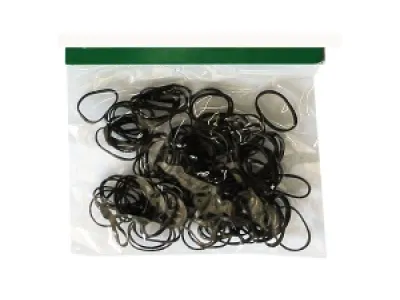Élastiques noirs pour cheveux