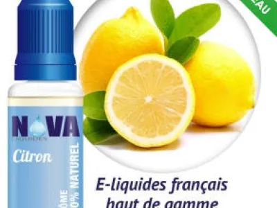 E-liquide saveur citron Nova