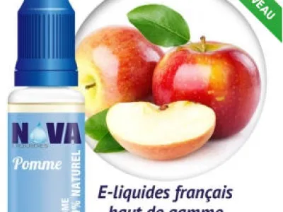 E-liquide saveur pomme Nova