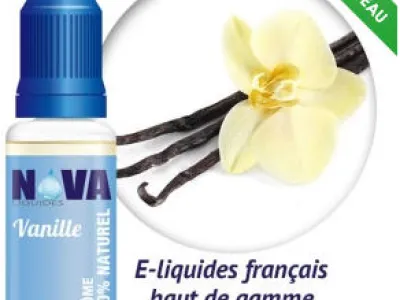 E-liquide Nova saveur vanille
